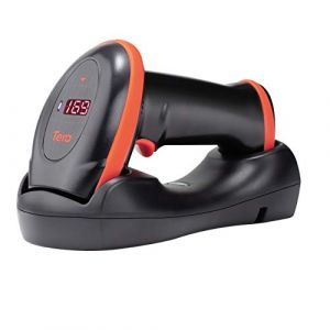 Tera S&eacute;rie Pro Barcode Scanner Capteur d'image Haute Performance pour Scanner de Codes-Barres de pour Code QR 2D 1D sans Fil 2,4 GHz avec c&acirc;ble USB de Station de Charge, HW0008