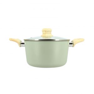 Menastyl Faitout en aluminium 20cm céladon - compatible induction