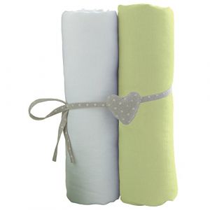 Babycalin 2 draps housses 70 x 140 cm