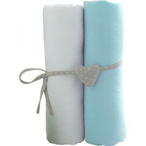 Image de Babycalin 2 draps housses 70 x 140 cm