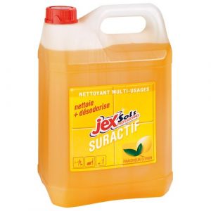 Image de Jex Bidon de 5 litres nettoyant suractif parfum citron