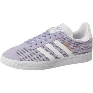 Image de Adidas Gazelle, Baskets Basses Femme, Violet (Easy Purple/Footwear White/Easy Purple), 40 EU