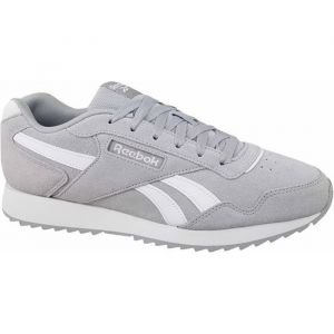 Reebok Homme Classic Nylon Sneaker, CBLACK/CBLACK/PURGRY, 43 EU