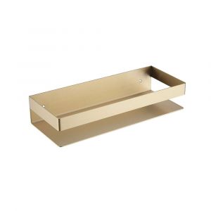 Etagère de douche or brossé Inox S304