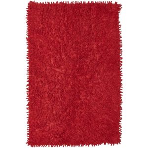 UN AMOUR DE TAPIS Tapis TAPIS DE SALLE DE BAINS SPAGHETTI Tapis Salle de Bain par Unamourdetapis rouge 50 x 80 cm