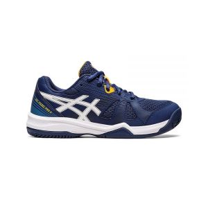 Image de Asics Gel-Padel Pro 5 GS, Sneaker, Black/Cherry Tomato, 37.5 EU