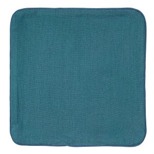 LINDER Coussin LIBECCIO bleu 40x40 en lin
