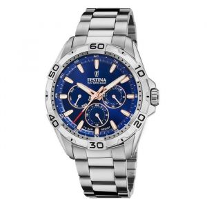 Festina Montre multifonction Bleu