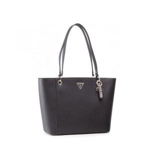 Guess Sac tote Noelle avec charm m&eacute;tallique Noir
