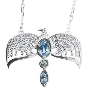 Collier de Harry Potter - Diadème Serdaigle - pour Femme - couleur argent