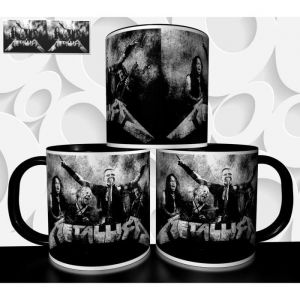 MUG personnalis&eacute; Tasse &agrave; caf&eacute; - GROUPE ROCK METALLICA R&eacute;f 1345