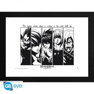 Image de GB eye Death note tirage encadre