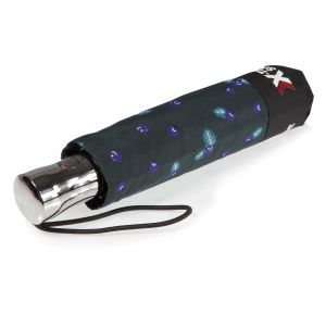 Image de Isotoner Parapluie x-tra solide anti retournements cassis femme