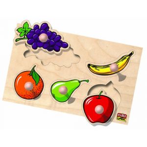 Image de BSM Jeux Jeu d'encastrement Les fruits