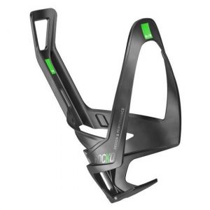 Elite Porte gourdes Rocko - Matt Carbon / Green - Taille One Size