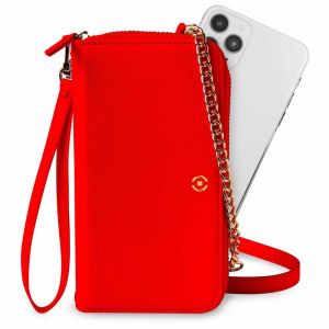 Celly Venere Universal Smartphone Wallet Clutch One Size Red