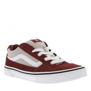 Vans Caldrone Basket, Suede/Mesh Madder Brown, 22 EU