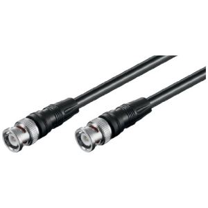 Wentronic 50424 - Câble audio vidéo BNC à BNC 3 m