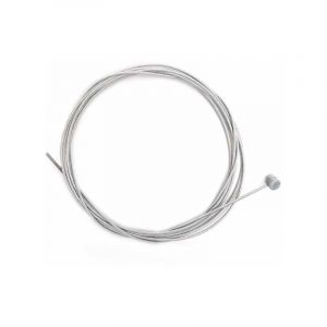 Câble souple - Acier - Corde à piano - Ø 2 mm - Longueur 2,5 m - Tête 9 x 9 mm