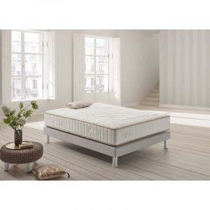 RELAX Matelas 160x200 cm Elegance| Hauteur +/ 30 cm |Ressorts Ensac s | Mousse air fresh 100% Transpirable Simpur