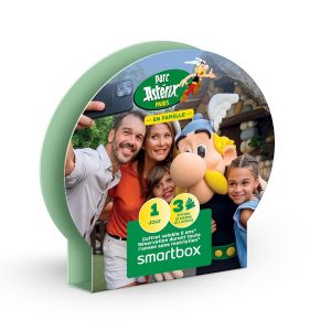 Smartbox Parc Astérix en famille : 3 billets - Coffret Cadeau Multi-thèmes