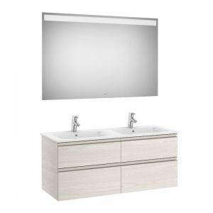 Roca The Gap Pack 2T 1200Mm (Unik+Miroir) Frêne Nordic A851516434