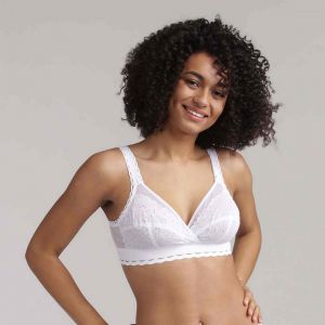 PLAYTEX Soutien-gorge Sans Armatures - Blanc - Couleur Blanc - Taille 105E