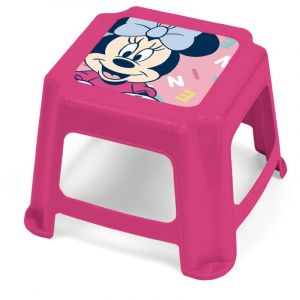 Arditex Tabouret en plastique - Disney Minnie - 21x27x27 cm