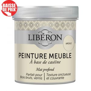 Liberon Peinture Meuble Caséine 0.5L Argile