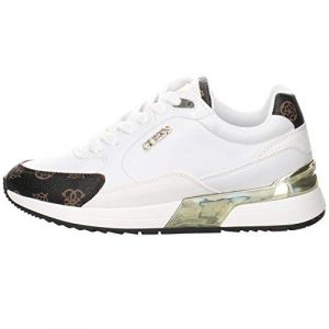 Guess BASKET MOXEA LOGO 4G PIVOINE Blanc