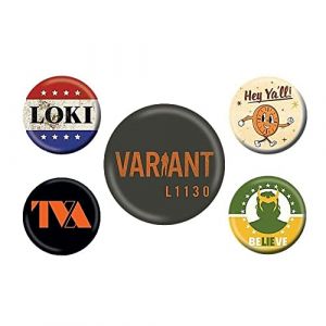 Image de Pyramid International PACK DE BADGES LOKI (TVA) - - Badges et broche