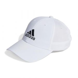 Adidas Embroidered Logo Lightweight, Casquette De Baseball, Blanc Noir, OSFM, Unisexe-Adulte