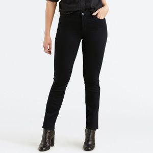 Image de Levi's Jean 712 SLIM Noir - Taille W24/L32;W25/L30;W25/L32;W26/L30;W26/L32;W27/L30;W27/L32;W28/L30;W28/L32;W28/L34;W29/L30;W29/L32;W29/