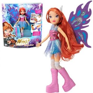 Bloom | Bling the Wings Poupée | Winx Club | Ailes avec Segments Holographiques