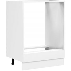 Ebuy24 - Mobilier de cuisine Fasola h. 82 x l. 60 x p. 46 cm Blanc