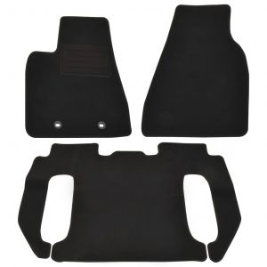 Image de VidaXL Ensemble de tapis d'auto 3 pcs pour Tesla Model X