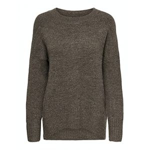 Image de Only Sweater Col Bateau Nanjing XS Major Brown / Detail W Melange