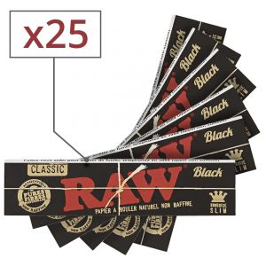 Raw Feuilles à rouler Classic King Size Slim par 25