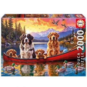 Educa Puzzle 2000 pi&egrave;ces : Dimanche avec les Enfants