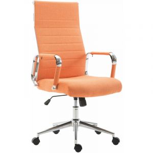 Image de CLP Fauteuil de bureau Kolumbus tissu orange