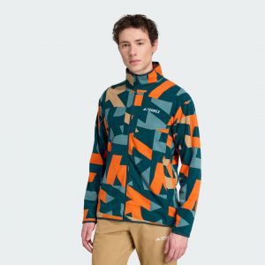 Adidas Veste molleton entièrement zippée imprimée Terrex Multi