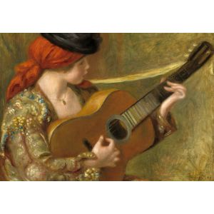 Image de Grafika Puzzle Auguste Renoir : Jeune Femme Espagnole avec une Guitare, 1898