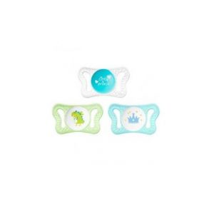 Image de Chicco Dummy Micro Sil Sil Blue 0-2m