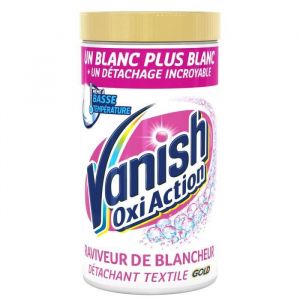 Vanish Detachant Textile Poudre Gold Blanc Efficace dès 30° 1,4 kg