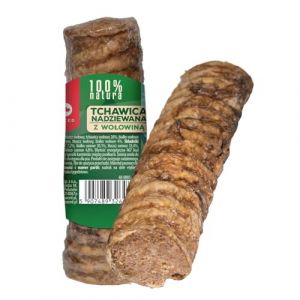 Maced Anneau de Dentition pour Chien Trachea Stuffed with Beef Boeuf 120 g