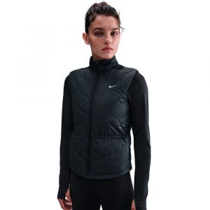 Nike Swift Gilets de course Femmes - noir, argent, Taille M