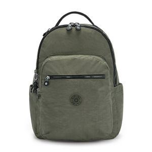 Kipling Basic Seoul Sac à dos 44 cm compartiment Laptop green moss