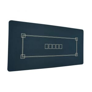 Tapis De Poker 70x35 Pouces-Duoku-Pliable-Imperméable-Rectangulaire Dessus De Table De Poker-Jeux De Poker-Salle De Poker