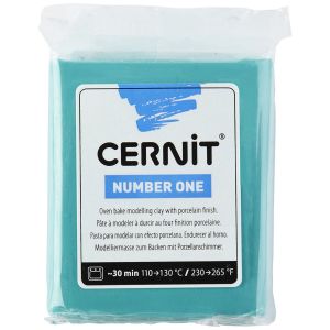 Cernit Number one - Bleu turquoise 56 gr