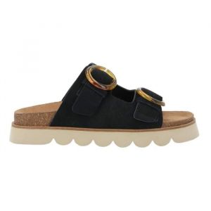 No Name Sandy Slap suede Femme-41-Black
